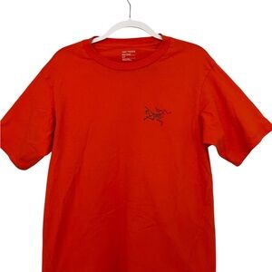 Arc'teryx Men's Kragg Cotton Logo T-Shirt Orange Size Small